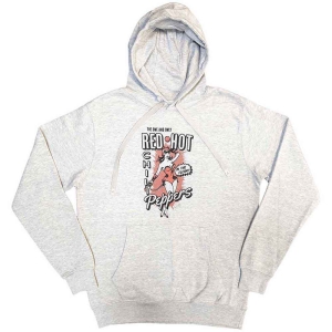 Red Hot Chili Peppers - In The Flesh Uni Grey Hoodie  in the group MERCHANDISE / Hoodies / Pop-Rock at Bengans Skivbutik AB (5554668r)