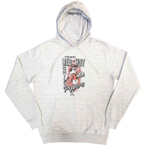Red Hot Chili Peppers - In The Flesh Uni Grey Hoodie in the group MERCHANDISE / Hoodies / Pop-Rock at Bengans Skivbutik AB (5554668r)