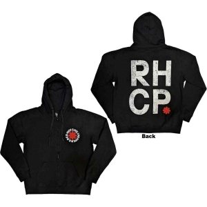 Red Hot Chili Peppers - Red Asterisk Uni Bl Zip Hoodie in the group MERCHANDISE / Hoodies / Pop-Rock at Bengans Skivbutik AB (5554671r)