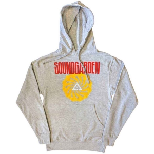 Soundgarden - Badmotorfinger V1 Uni Grey Hoodie in the group MERCHANDISE / Hoodies / Hårdrock at Bengans Skivbutik AB (5554703r)