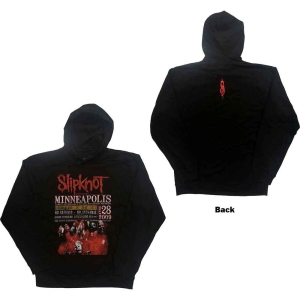 Slipknot - Minneapolis 09 Uni Bl Eco Hoodie in the group MERCHANDISE / Hoodies / Hårdrock at Bengans Skivbutik AB (5554704r)