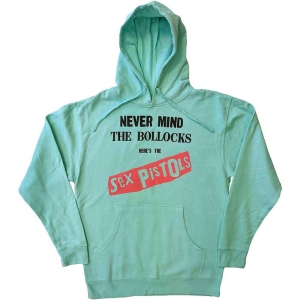 Sex Pistols - Nmtb Original Album Green Hoodie  in the group MERCHANDISE / Hoodies / Punk at Bengans Skivbutik AB (5554747r)