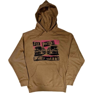 Sex Pistols - Pretty Vacant Uni Sand Hoodie  in the group MERCHANDISE / Hoodies / Punk at Bengans Skivbutik AB (5554748r)