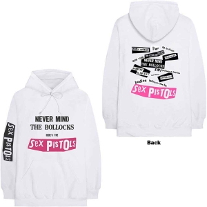 Sex Pistols - Nmtb Uni Wht Hoodie  in the group MERCHANDISE / Hoodies / Punk at Bengans Skivbutik AB (5554751r)