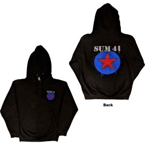 Sum 41 - Star Logo Uni Bl Zip Hoodie in the group MERCHANDISE / Hoodies / Punk at Bengans Skivbutik AB (5554756r)