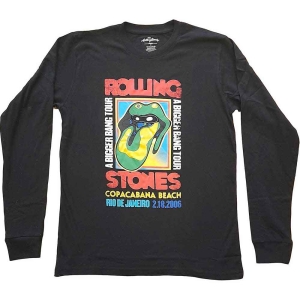 Rolling Stones - Copacobana Beach Bl Longsleeve in the group MERCHANDISE / T-shirt / Pop-Rock at Bengans Skivbutik AB (5554904r)