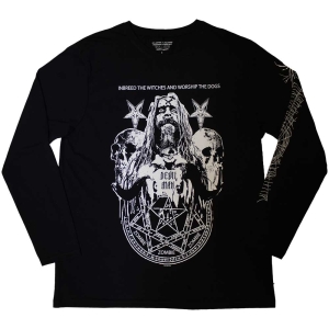 Rob Zombie - Devil Man Uni Bl Longsleeve in the group MERCHANDISE / T-shirt / Heavy Metal at Bengans Skivbutik AB (5554907r)