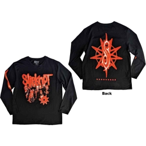 Slipknot - Tesf Group Photo Bl Longsleeve in the group MERCHANDISE / T-shirt / Heavy Metal at Bengans Skivbutik AB (5554910r)