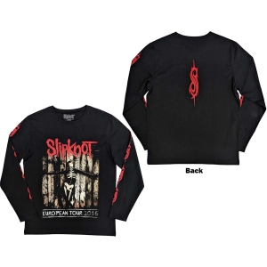 Slipknot - Skeleton Flag Uni Bl Longsleeve  in the group MERCHANDISE / T-shirt / Hårdrock at Bengans Skivbutik AB (5554911r)