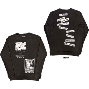 Sex Pistols - 102 Club Uni Char Longsleeve in the group MERCHANDISE / T-shirt / Punk at Bengans Skivbutik AB (5554924r)