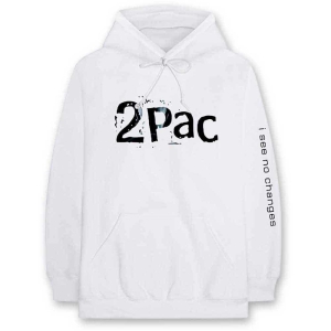 Tupac - I See No Changes Uni Wht Hoodie in the group MERCHANDISE / Hoodies / Hip Hop-Rap at Bengans Skivbutik AB (5555267)