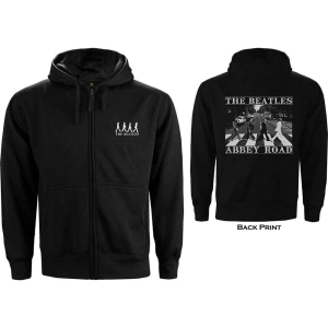 The Beatles - Abbey Road Uni Bl Zip Hoodie in the group MERCHANDISE / Hoodies / Pop-Rock at Bengans Skivbutik AB (5555323r)