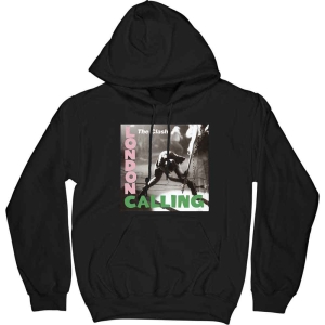 Clash - London Calling Uni Bl Hoodie in the group MERCHANDISE / Hoodies / Punk at Bengans Skivbutik AB (5555341r)