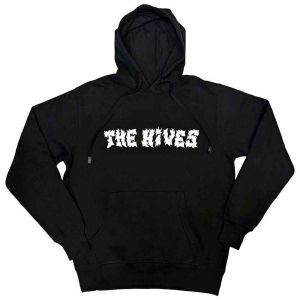 Hives - Flames Logo Uni Bl Hoodie in the group MERCHANDISE / Hoodies / Punk at Bengans Skivbutik AB (5555350r)