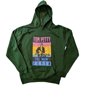 Tom Petty - Full Moon Fever Uni Green Hoodie  in the group MERCHANDISE / Hoodies / Pop-Rock at Bengans Skivbutik AB (5555354r)