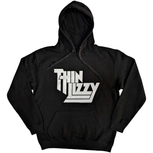 Thin Lizzy - Stacked Logo Uni Bl Hoodie  in the group MERCHANDISE / Hoodies / Hårdrock at Bengans Skivbutik AB (5555366r)