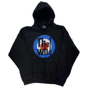 The Who - Target Classic Uni Bl Hoodie  in the group MERCHANDISE / Hoodies / Pop-Rock at Bengans Skivbutik AB (5555374r)