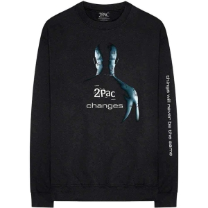 Tupac - Tupac Changes Uni Bl Longsleeve in the group MERCHANDISE / T-shirt / Hip Hop-Rap at Bengans Skivbutik AB (5555491r)