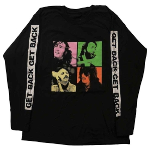 The Beatles - Get Back Studio Shots Bl Longsleeve in the group MERCHANDISE / T-shirt / Pop-Rock at Bengans Skivbutik AB (5555495r)