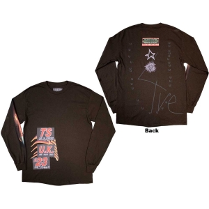 Travis Scott - Summer 23 London Brown Longsleeve in the group MERCHANDISE / T-shirt / Hip Hop-Rap at Bengans Skivbutik AB (5555511r)