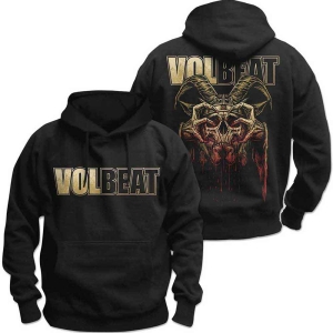 Volbeat - Bleeding Crown Skull Uni Bl Hoodie in the group MERCHANDISE / Hoodies / Pop-Rock at Bengans Skivbutik AB (5555598r)