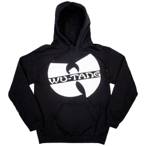 Wu-Tang Clan - Slanted Logo Mono Uni Bl Hoodie in the group MERCHANDISE / Hoodies / Hip Hop-Rap at Bengans Skivbutik AB (5555602r)
