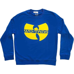 Wu-Tang Clan - Logo Uni Blue Sweatshirt in the group MERCHANDISE / Sweatshirt / Hip Hop-Rap at Bengans Skivbutik AB (5555605r)