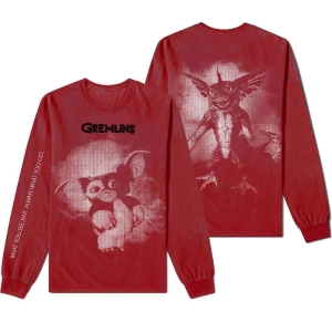 Warner Bros - Gremlins Graphic Uni Red Longsleeve  in the group MERCHANDISE / T-shirt / Film-Musikal at Bengans Skivbutik AB (5555674r)