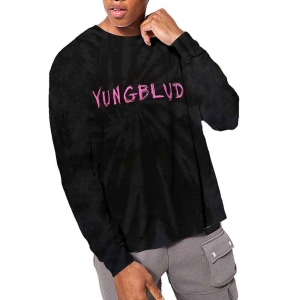 Yungblud - Scratch Logo Bl Dip-Dye Longsleeve in the group MERCHANDISE / T-shirt / Pop-Rock at Bengans Skivbutik AB (5555682r)