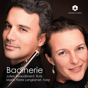 Julien Beaudiment Marie-Pierre Lan - Badinerie in the group CD / New releases at Bengans Skivbutik AB (5555769)