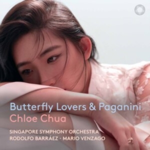 Chloe Chua Singapore Symphony Mar - Butterfly Lovers & Paganini in the group CD / Klassiskt at Bengans Skivbutik AB (5555779)