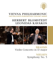 Wiener Philharmoniker Leonidas Kav - Brahms/Nielsen: Violin Concerto In in the group OUR PICKS / Friday Releases / Friday the 26th of July 2024 at Bengans Skivbutik AB (5555797)