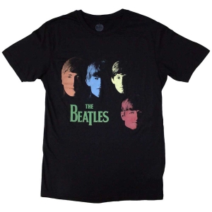 The Beatles - Colour Faces Uni Bl T-Shirt in the group OUR PICKS / New Merch / June at Bengans Skivbutik AB (5556041r)