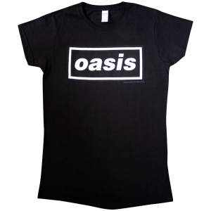 Oasis - Decca Logo Lady Bl T-Shirt in the group OUR PICKS / New Merch / June at Bengans Skivbutik AB (5556046r)