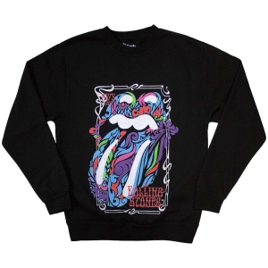 Rolling Stones - Colour Swirls Bl Sweatshirt in the group MERCHANDISE / Sweatshirt / Pop-Rock at Bengans Skivbutik AB (5556048r)