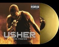 Usher And Friends - Usher And Friends (Gold Vinyl Lp) in the group OUR PICKS / Friday Releases / Friday the 26th of July 2024 at Bengans Skivbutik AB (5556202)