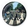 The Beatles  - Abbey Road Pinbadge in the group MERCHANDISE / Merch / Pop-Rock at Bengans Skivbutik AB (5556243)