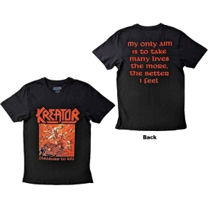 Kreator - Pleasure To Kill Uni Bl T-Shirt in the group OTHER / Övrigt / at Bengans Skivbutik AB (5556656r)