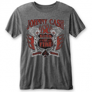 Johnny Cash - Ring Of Fire Bo Char T-Shirt in the group OTHER / Övrigt / at Bengans Skivbutik AB (5556712r)