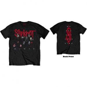 Slipknot - Wanyk Logo Uni Bl T-Shirt in the group OTHER / Övrigt / at Bengans Skivbutik AB (5556803r)