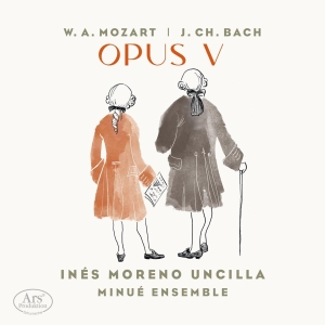 Ines Moreno Uncilla Minue Ensemble - J.C. Bach & Mozart: Opus V in the group OUR PICKS / Frontpage - CD New & Forthcoming at Bengans Skivbutik AB (5557058)