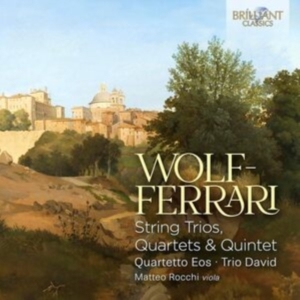 Quartetto Eos Trio David - Wolf-Ferrari: String Trios, Quartet in the group OUR PICKS / Friday Releases / Friday the 2th august at Bengans Skivbutik AB (5557089)