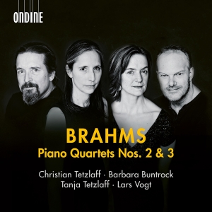 Lars Vogt Christian Tetzlaff Barb - Brahms: Piano Quartets Nos. 2 & 3 ( in the group OUR PICKS / Friday Releases / Friday the 6th of september 2024 at Bengans Skivbutik AB (5557279)