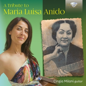 Cinzia Milani - A Tribute To Maria Luisa Anido in the group OUR PICKS / Friday Releases / Friday the 6th of september 2024 at Bengans Skivbutik AB (5557299)