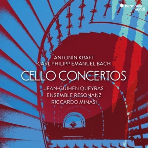 Jean-Guihen Queyras & Ensemble Resonanz & Riccardo Minasi - Antonin Kraft/Carl Philipp Emanuel Bach: Cello Concertos in the group OTHER / Övrigt / at Bengans Skivbutik AB (5557568)