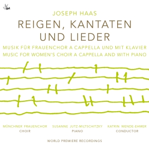 Susanne Jutz-Miltschitzky Katrin W - Joseph Haas: Round Dance, Cantatas in the group CD / Klassiskt at Bengans Skivbutik AB (5557664)