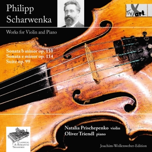 Natalia Prischepenko Oliver Triend - Philipp Scharwenka: Works For Violi in the group CD / Klassiskt at Bengans Skivbutik AB (5557795)