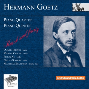 Oliver Triendl - Hermann Goetz - Piano Quartet In E in the group CD / Klassiskt at Bengans Skivbutik AB (5557805)