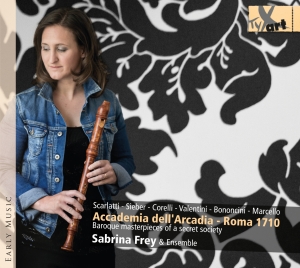 Sabrina Frey & Ensemble - Accademia Dell'arcadia-Roma 1710 - in the group CD / Klassiskt at Bengans Skivbutik AB (5557808)