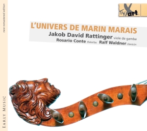 Jakob David Rattinger - The Universe Of Marin Marais in the group OUR PICKS / Christmas gift tip CD at Bengans Skivbutik AB (5557825)